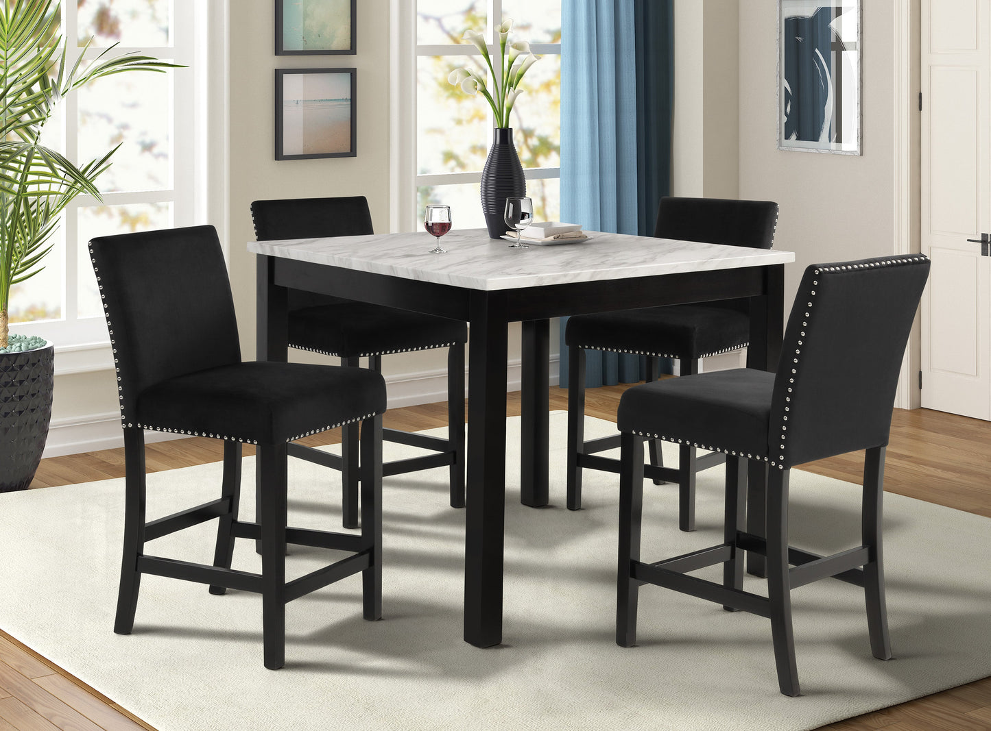 Table de comptoir Lennon 5PK