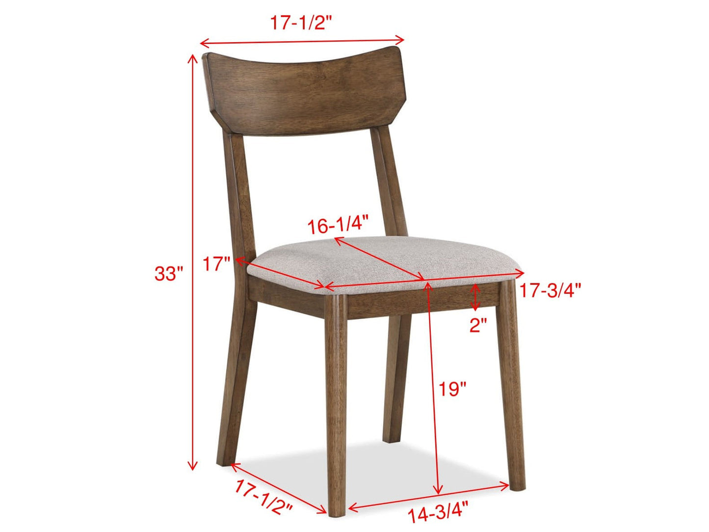 Chaises Weldon (lot de 2)