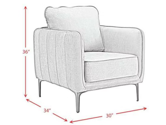 Fauteuil d'appoint Rae