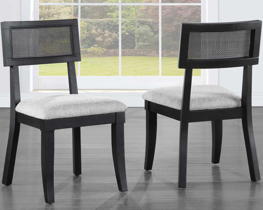 Chaise d'appoint en rotin Colvin